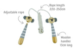 Bush buddies koala wooden adjustable skipping rope