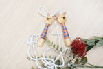 Bush buddies kangaroo wooden adjustable skipping rope