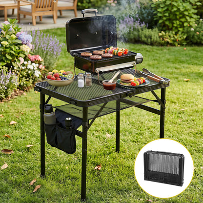 Portable Folding Camp Table BBQ Outdoor 60x40cm | Home & Living