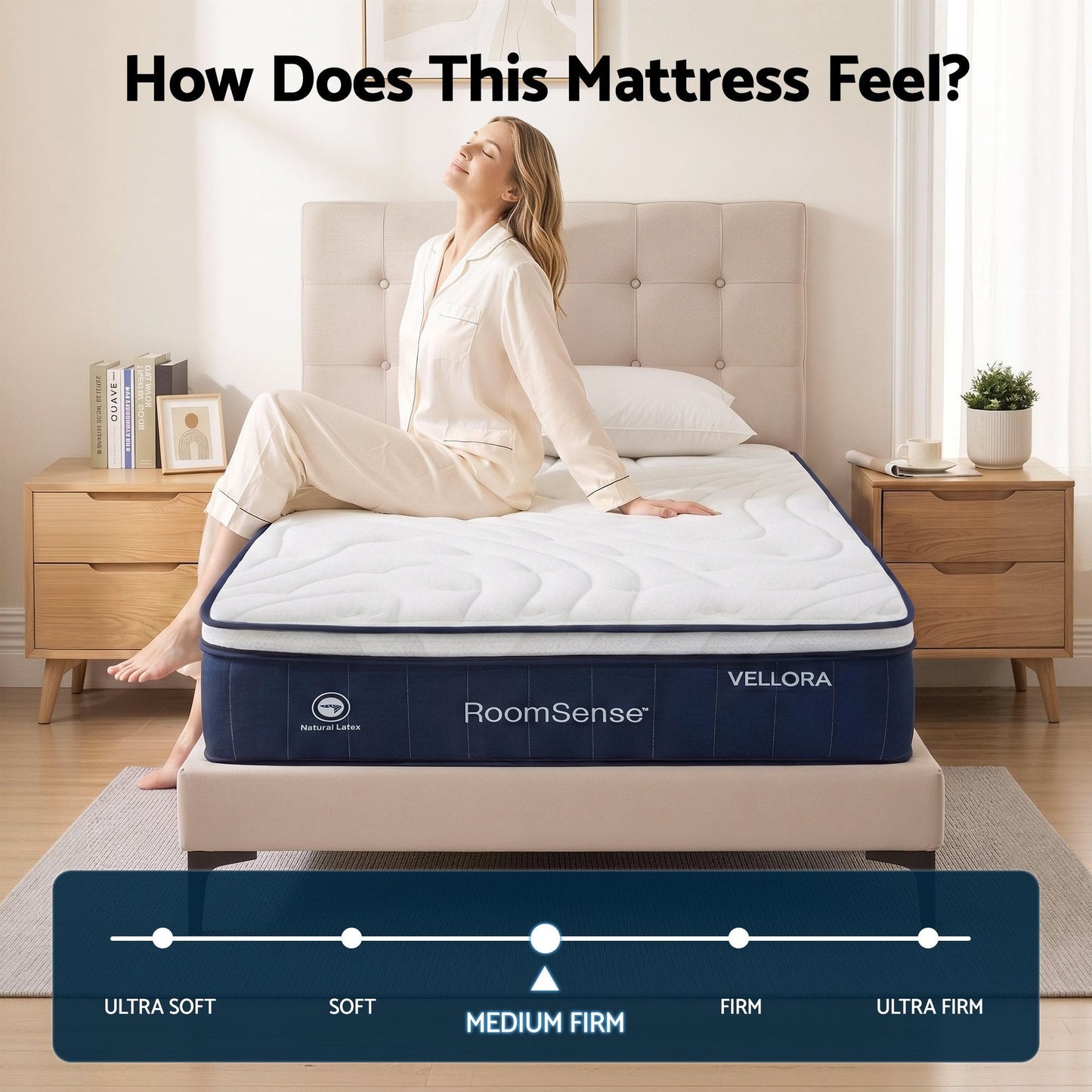 Double Hybrid Mattress 30cm Medium Firm | HomeAndLiving