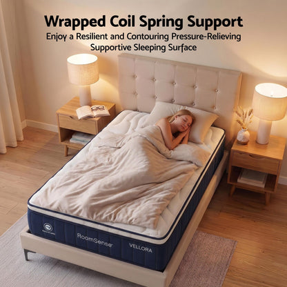 Double Hybrid Mattress 30cm Medium Firm | HomeAndLiving
