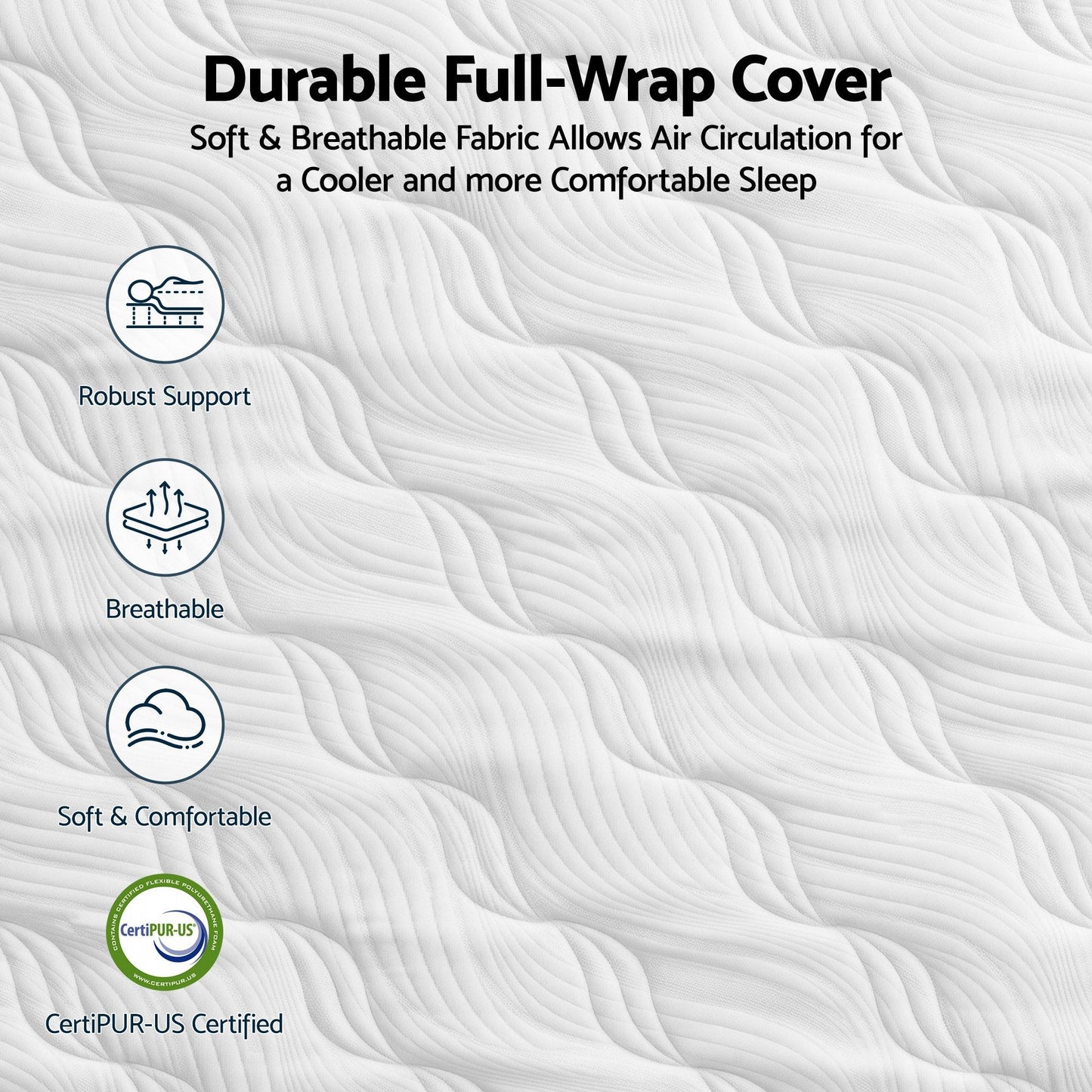 Double Mattress Pocket Spring Orthopedic 26cm | HomeAndLivin