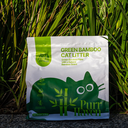 Bamboo Clumping Cat Litter 15kg 6 Pack | HomeAndLiving