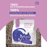 Green Tea Clumping Cat Litter 30kg 12 Pack | HomeAndLiving