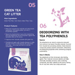 Green Tea Clumping Cat Litter 30kg 12 Pack | HomeAndLiving