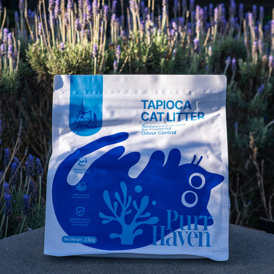 Tapioca Clumping Cat Litter 30kg 12 Pack | HomeAndLiving