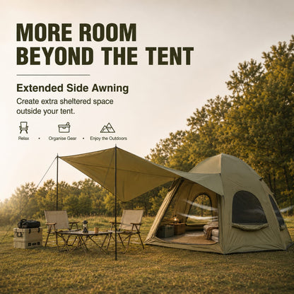 Inflatable Camping Tent Green King