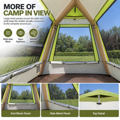 White tent king, view 7