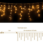 32M Christmas Lights Icicle String Light 960 LED