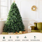 Jingle Jollys Christmas Tree 2.4M 6FT