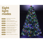Jingle Jollys Christmas Tree LED 2.4M 8FT Xmas Decorations Green Home Decor