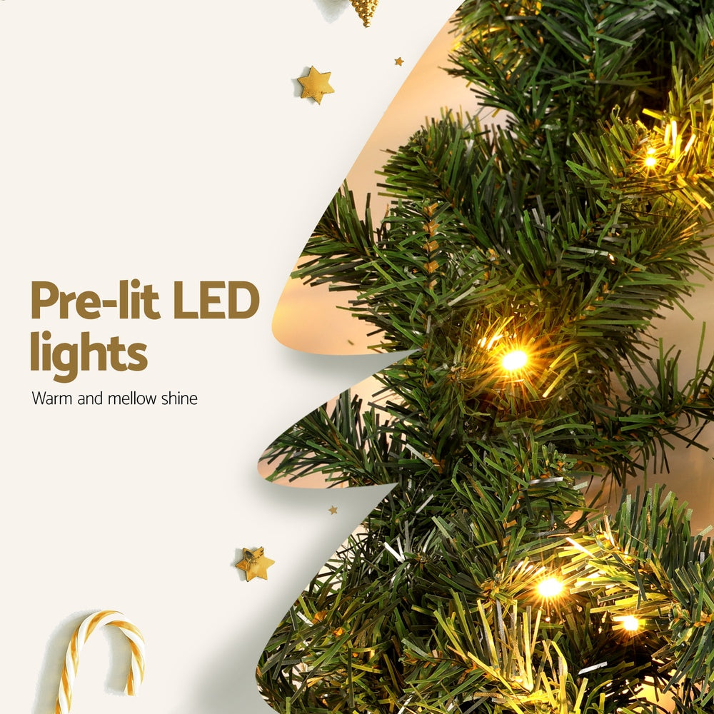 20m LED Christmas Garland - 1400 Tips Decoration