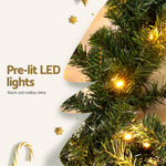 20m LED Christmas Garland - 1400 Tips Decoration