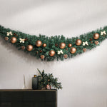 Jingle Jollys Christmas Garland 2.1M Xmas Wreath Decoration Home Decor