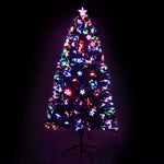 Jingle Jollys 1.2M 4FT LED Christmas Tree Xmas Optic Fiber Multi Colour Lights