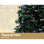 Jingle Jollys 1.8M 6FT LED Christmas Tree Optic Fiber Xmas Multi Colour Lights