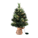 60cm Tabletop Christmas Tree - 8 Light Modes Timer