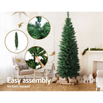 Jingle Jollys 6FT Slim Christmas Tree