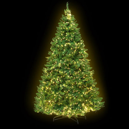 Jingle Jollys 1.8M 6FT Christmas Tree 874 LED Lights 874 Tips Warm White Green