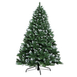 Christmas Tree 1.8m Snowy Xmas Tree Decoration 650 Tips