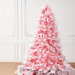 1.8m Pink Snowy Christmas Tree - 810 Tips Decoration