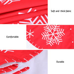 90cm Snowflake Christmas Tree Skirt