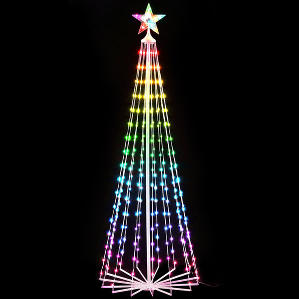  1.8M Christmas Tree 265 Led Rgb Fairy Lights