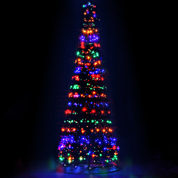  Solar Christmas Tree with 400 LEDs and 8 Light Modes