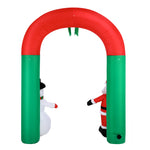 Christmas Archway Inflatable with LED Lights