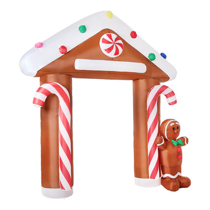 Christmas Inflatable Archway LED Lights 240x92.5x280cm