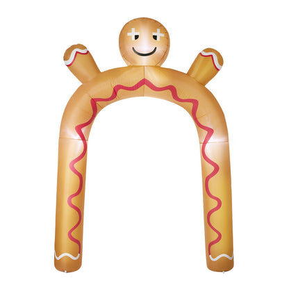Christmas Inflatable Archway Gingerbread 182x32x300cm