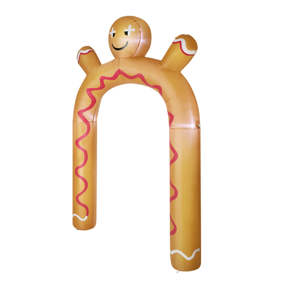 Christmas Inflatable Archway Gingerbread 182x32x300cm