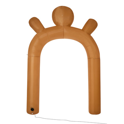Christmas Inflatable Archway Gingerbread 182x32x300cm