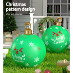 Jolly Christmas Delight 60cm Giant Green Bauble Inflatable Decoration