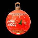 Christmas Inflatable Ball 60cm Led Illuminated Xmas Decoration Red