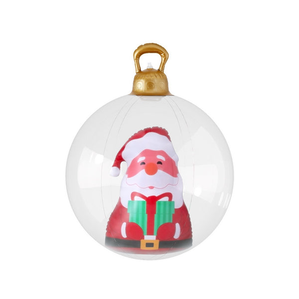  60cm Santa Christmas Inflatable Bauble