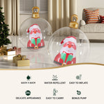 60cm Santa Christmas Inflatable Bauble