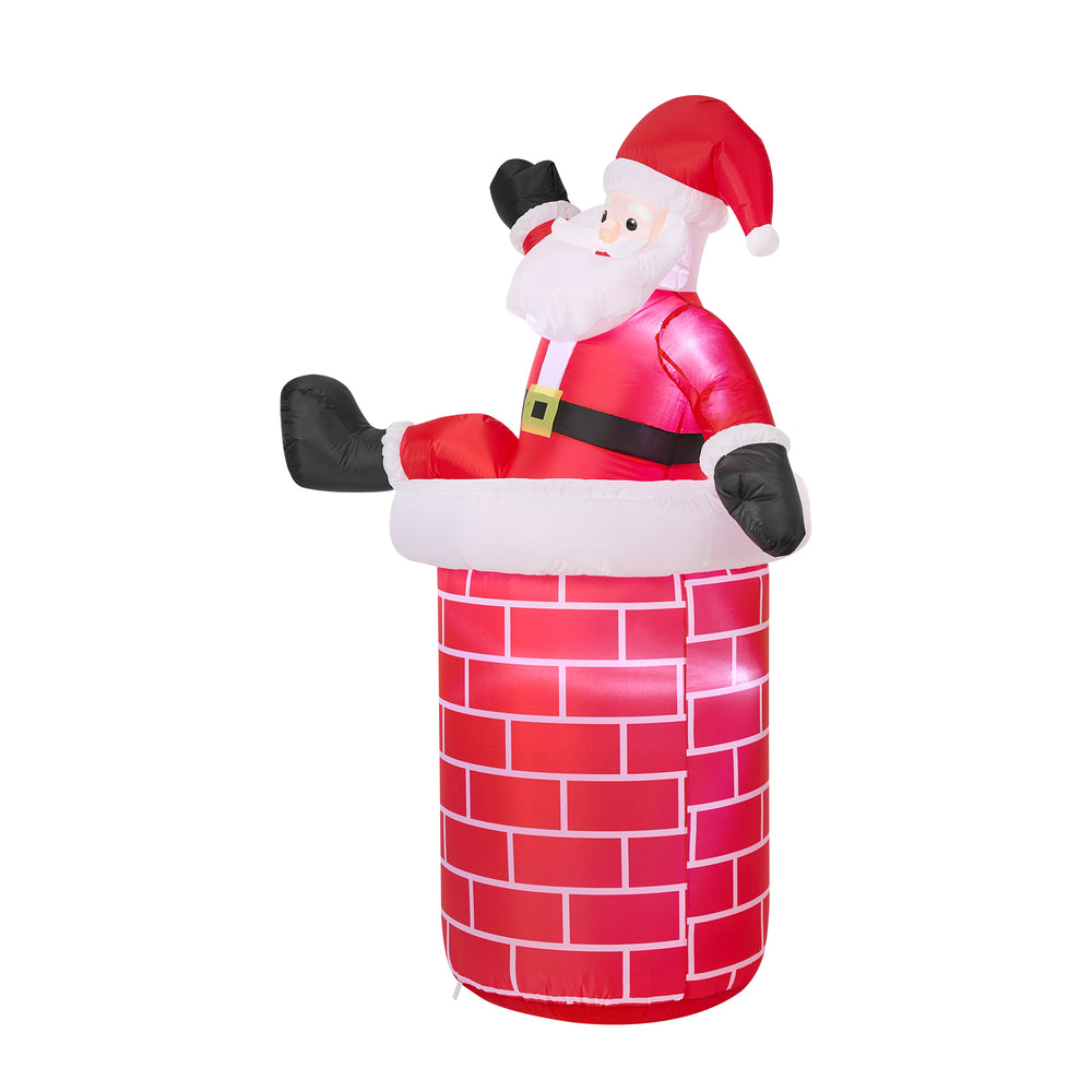 Christmas Inflatable Santa 1.8M 126x70x180cm