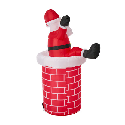 Christmas Inflatable Santa 1.8M 126x70x180cm