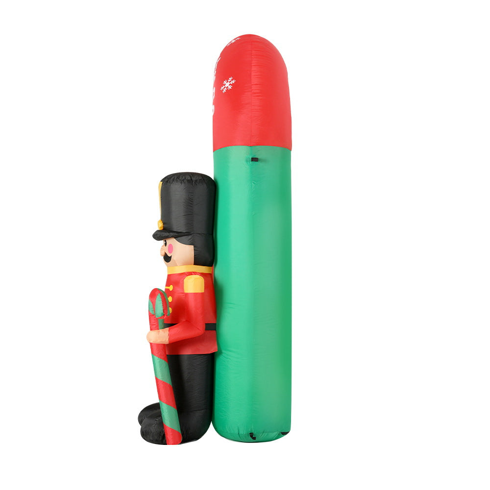 Enchanting Nutcracker Magic 3M Christmas Inflatable Archway