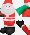 Christmas Santa Claus Inflatable with LED Lights