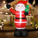 Christmas Inflatable Santa Claus with LED Lights 360cm