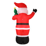 Christmas Inflatable Santa Claus with LED Lights 360cm