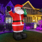 Christmas Inflatable Santa Claus with LED Lights 360cm