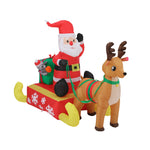 Christmas Santa Claus with Sleighride Inflatable