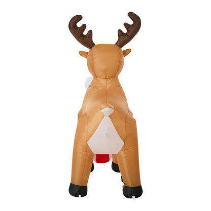 Christmas Inflatable Reindeer Light 180x71x186cm