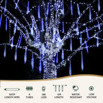 7m Meteor Shower Christmas Lights with 288 LEDs