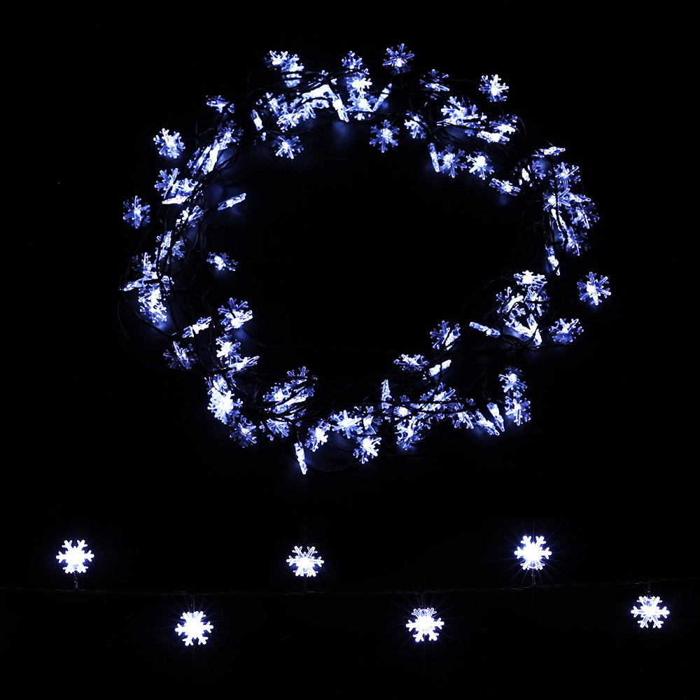 Winter Wonderland Glow 10M Christmas String Lights with 100 Cold White LEDs