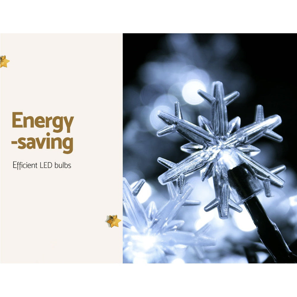 Winter Wonderland Glow 10M Christmas String Lights with 100 Cold White LEDs