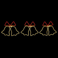 Christmas Light 3PCS Jingle Bell Set LED Motif Lights